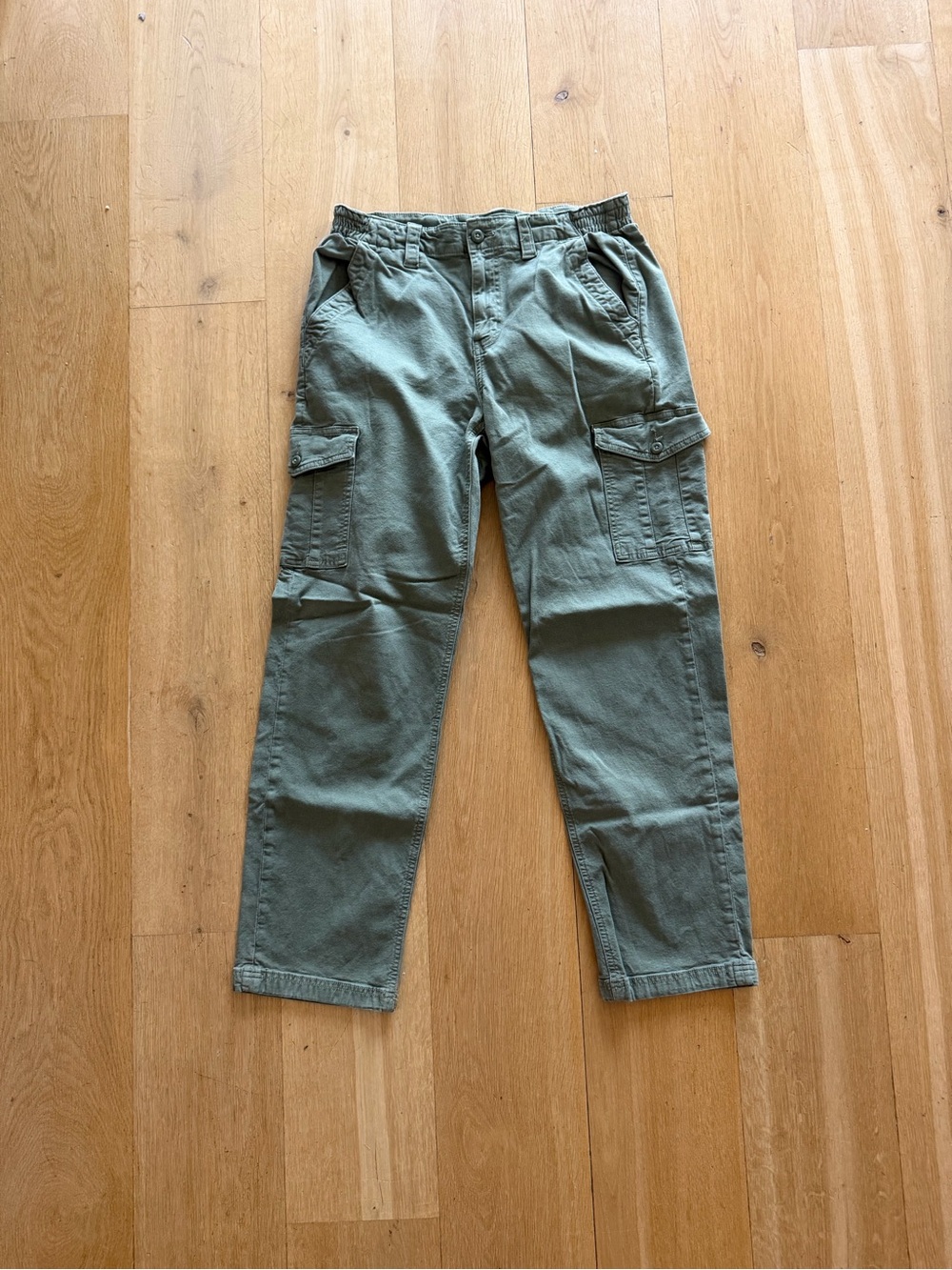 American Eagle stretch olive green cargo pants
